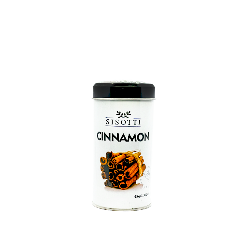 Cinnamon Powder in a Metal Can