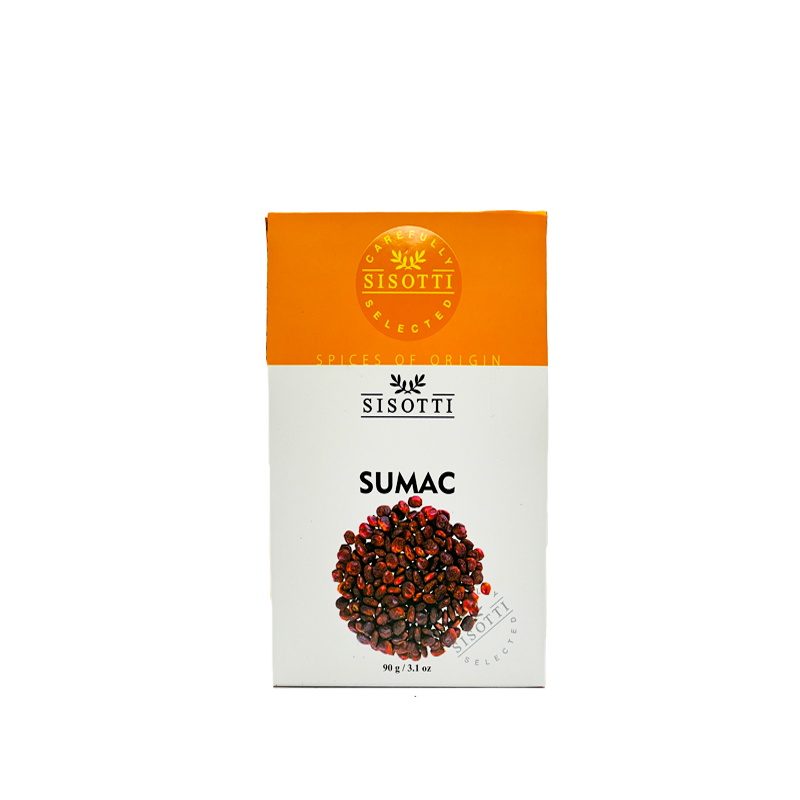 Packaged sumac powder