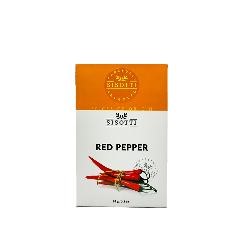 Packaged red pepper powder