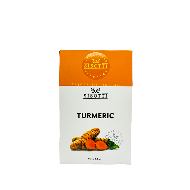 Packaged turmeric powder