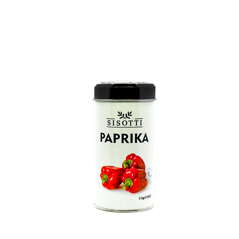 Paprika Powder in a Metal Can